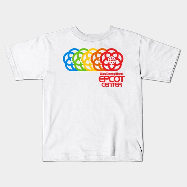 Rainbow TOCPE RETNEC! Kids T-Shirt by retrowdw